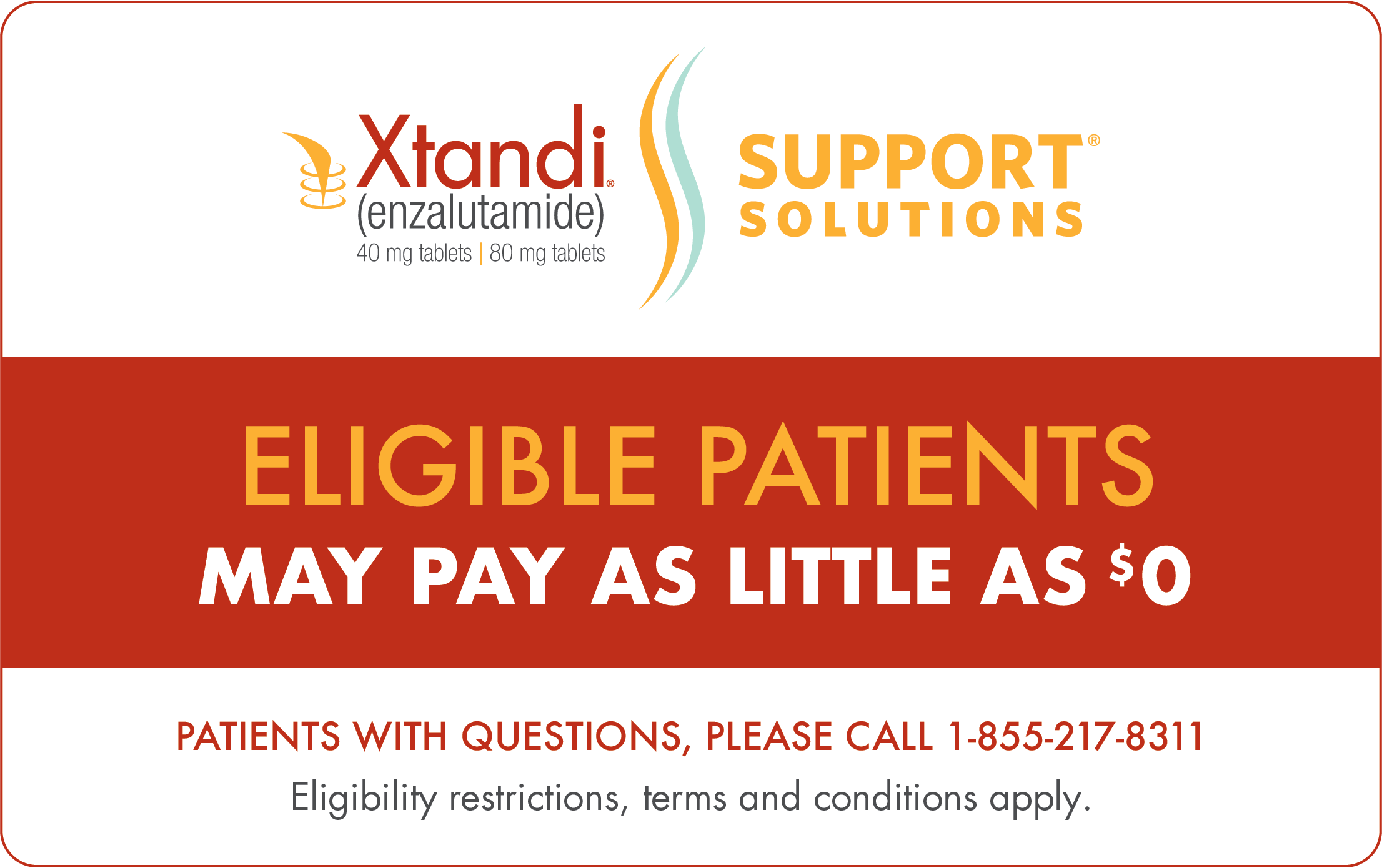 XTANDI Support Solutions